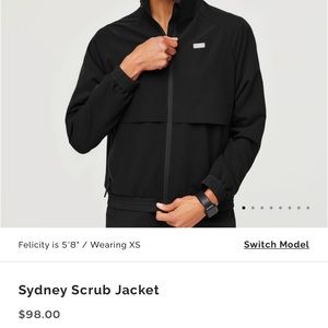 COPY - FIGS WOMENS SYDNEY SCRUB JACKET